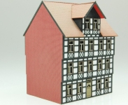 Die Modellbahnwerkstatt 1920 - H0 - Harzer Stadt-Fachwerkhaus, dreistöckig